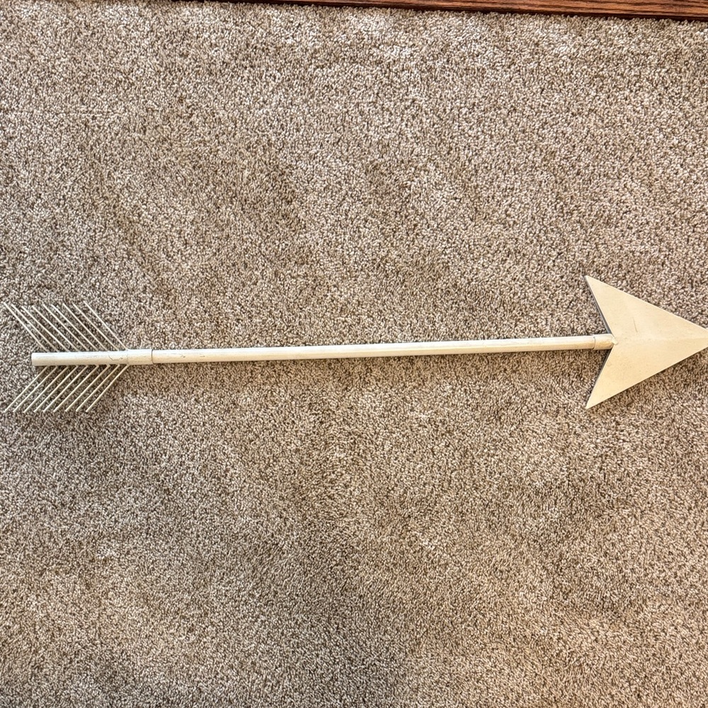Cream Arrow Wall Decor